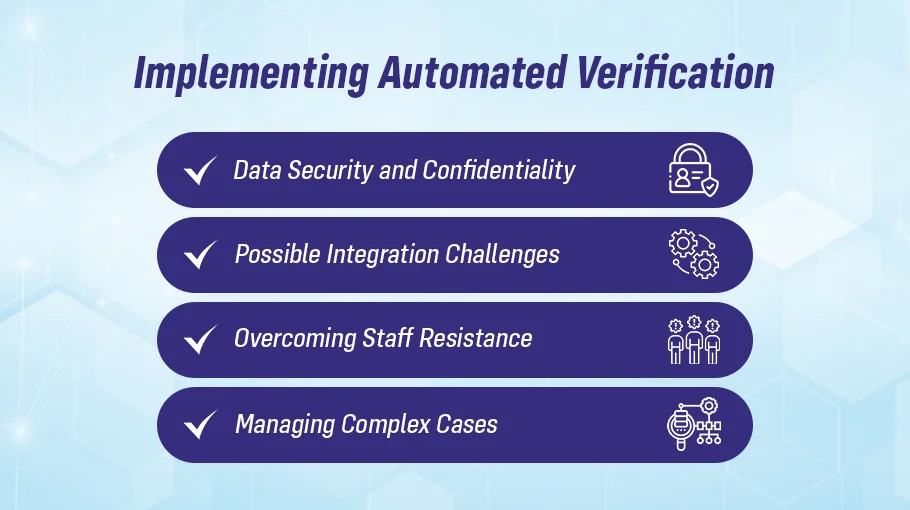 Implementing Automated Verification