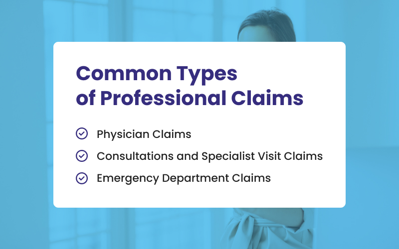 Types of Professional Claims
