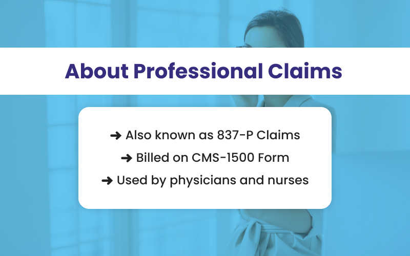 What are Professional Claims