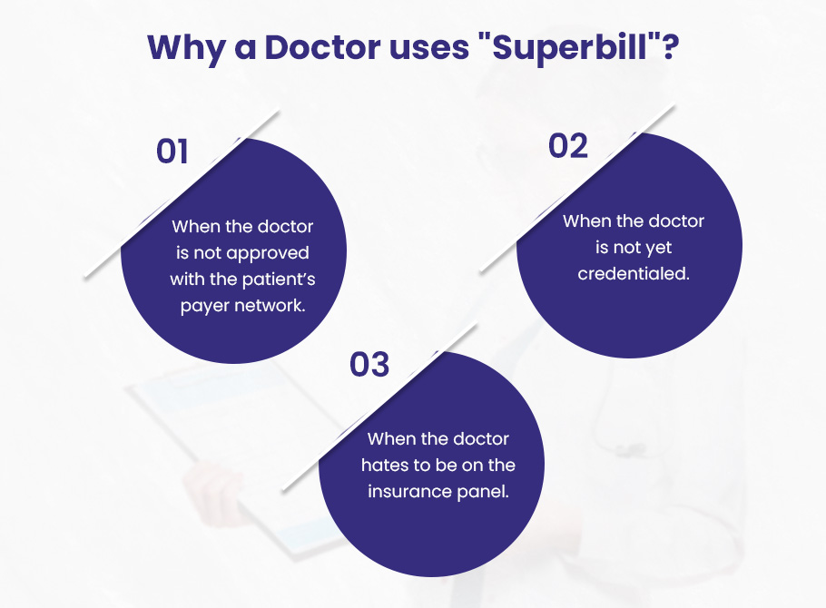 Why a doctor uses superbill