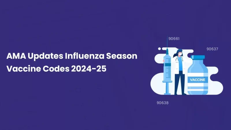 Influenza Season Vaccine Code Changes