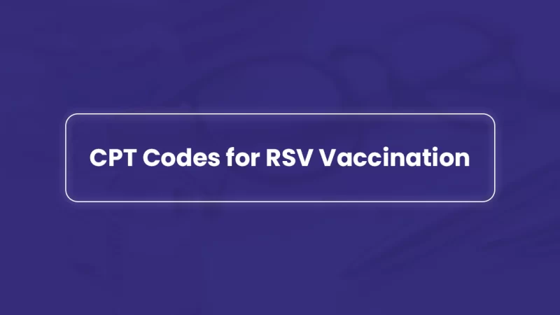 CPT Codes for RSV Vaccine