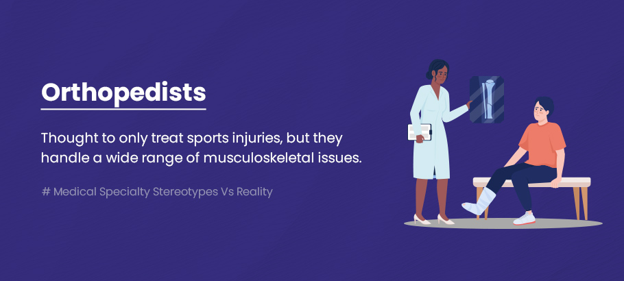 medical specialty stereotypes