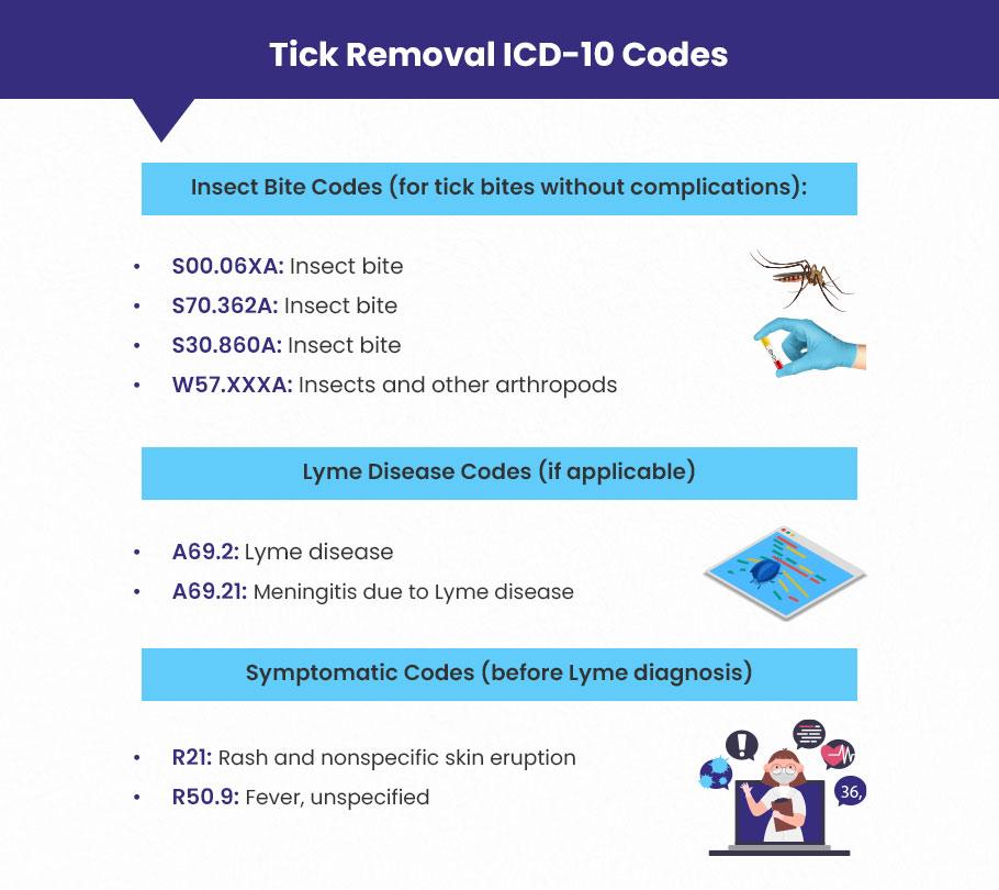 ICD 10 Codes for Tick Removal