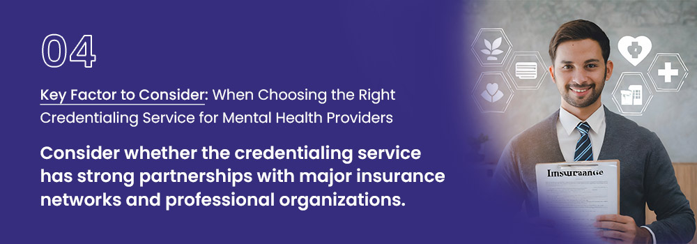 credentialing service for mental health providers