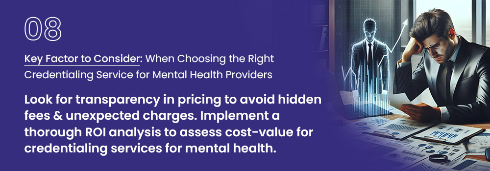 credentialing service for mental health providers