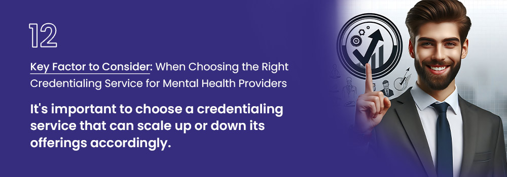 credentialing service for mental health providers