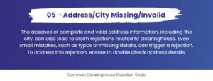 Clearinghouse Rejection Codes [EXPLAINED] - BellMedEx