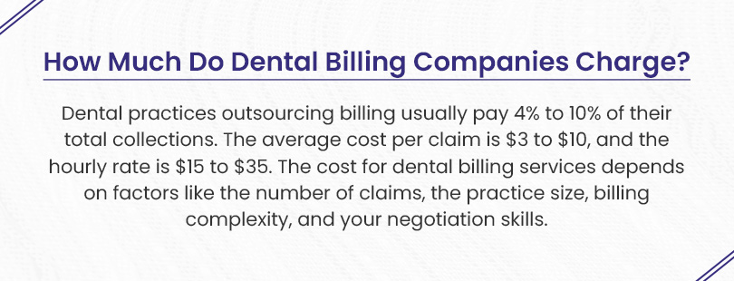 dental billing companies cost