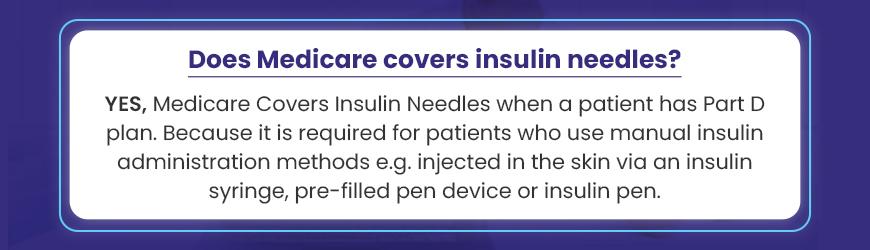 Medicare Insulin Needles