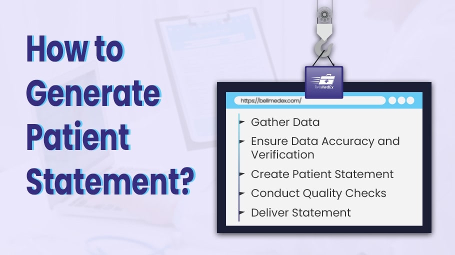 how to generate patient statement