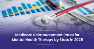 Medicare Reimbursement Rates for Mental Health Therapy by State