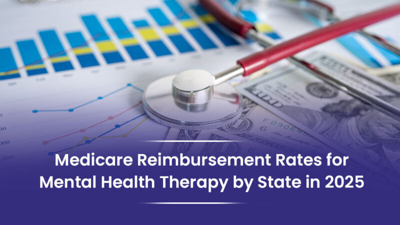 Medicare Reimbursement Rates for Mental Health Therapy by State