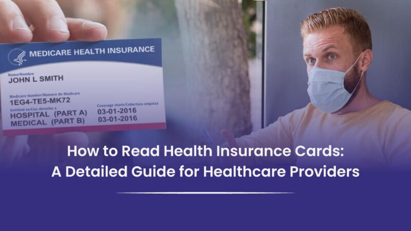 reading health insurance cards