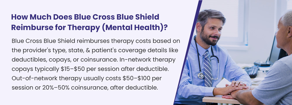 BCBS Reimbursement for Therapy