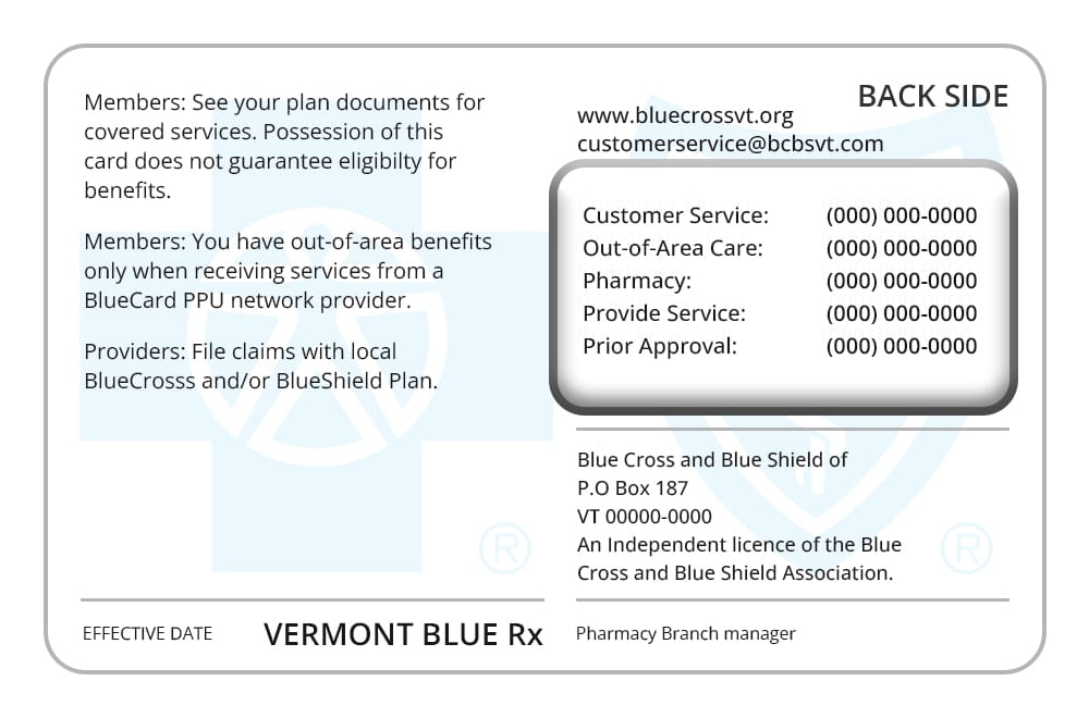 BCBS Insurance Card Reading Patient Information Guide