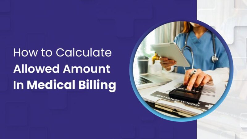 Calculate allowed amount in medical billing