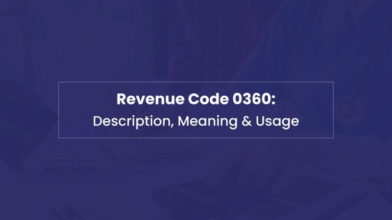 Revenue Code 0360