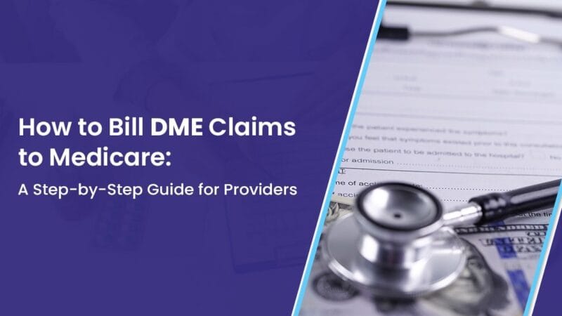 how to bill dme claims to medicare