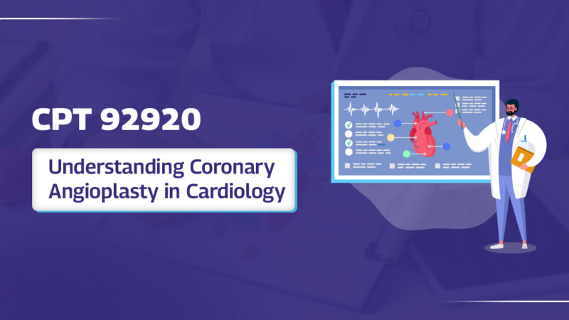 CPT 92920 Coronary Angioplasty Code