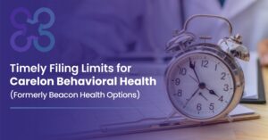 Read more about the article Carelon Behavioral Health Timely Filing Limits (Formerly Beacon Health Options)